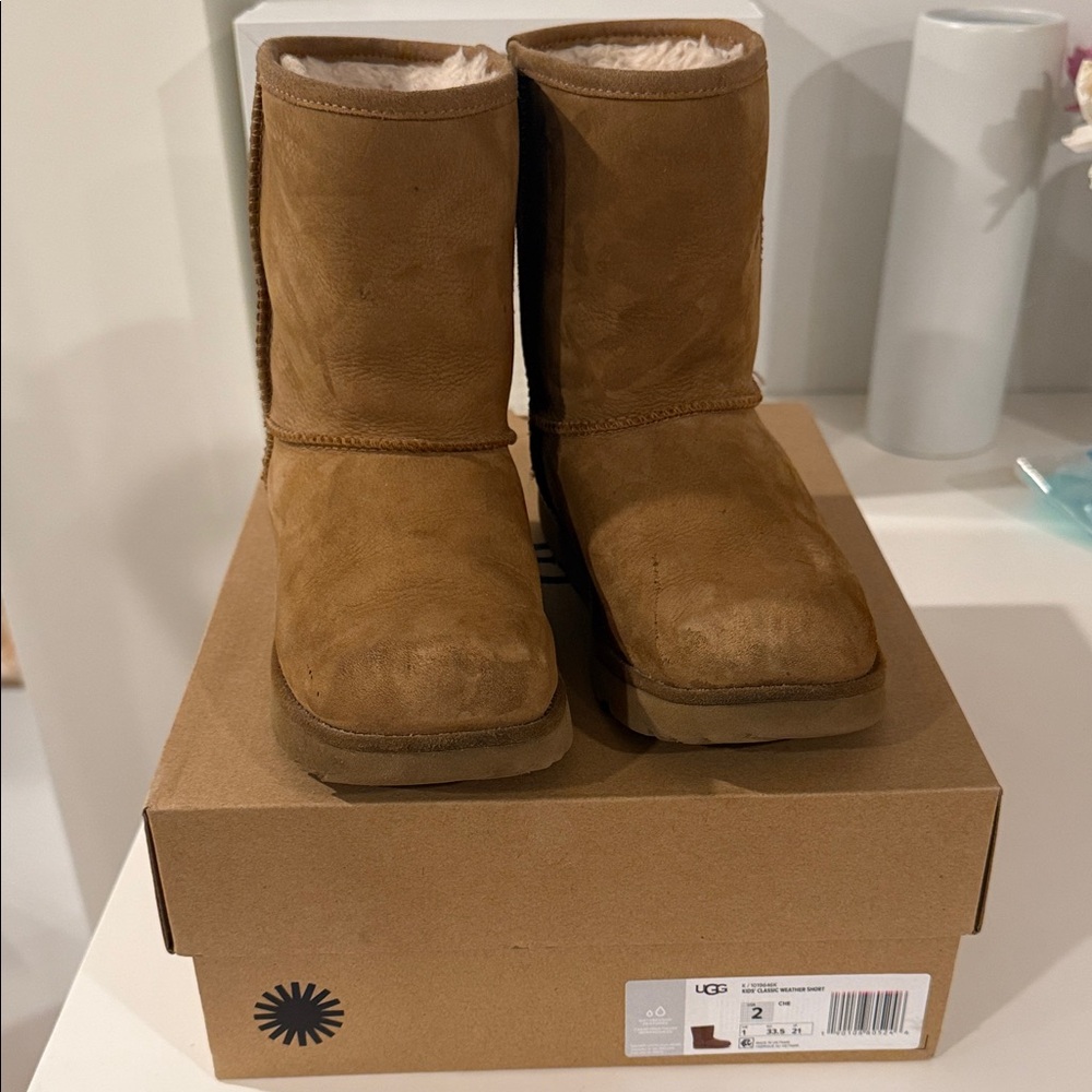 UGG Kids Classic Weather Short Boots